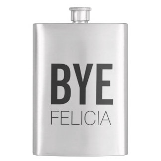 Petaca Negro intrépido de Felicia del ADIÓS