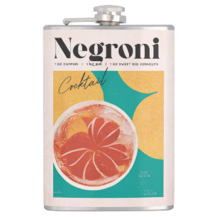 Petaca Negroni Tropical Cocktail Retro