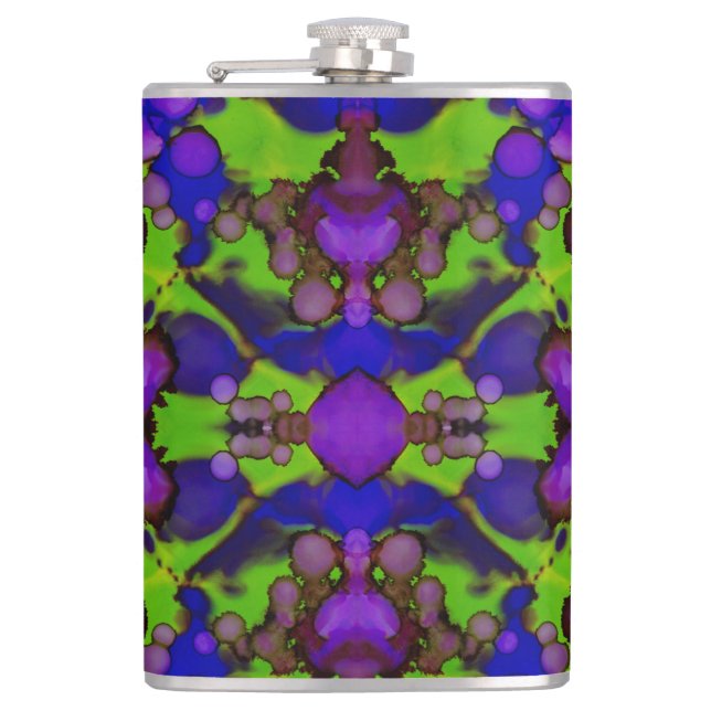 Petaca Neon Bloomstorm (Anverso)