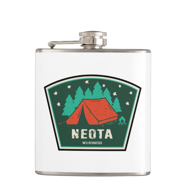 Petaca Neota Wilderness Colorado Campamento (Anverso)