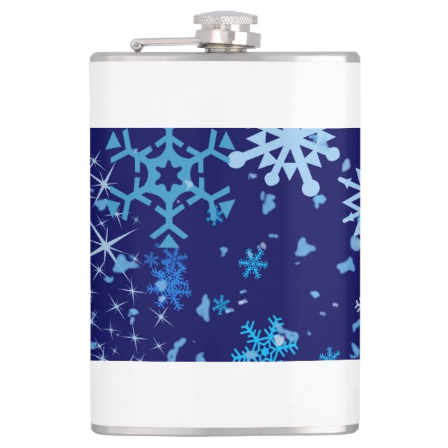 Petaca Nevada nocturna de los navidades (Anverso)