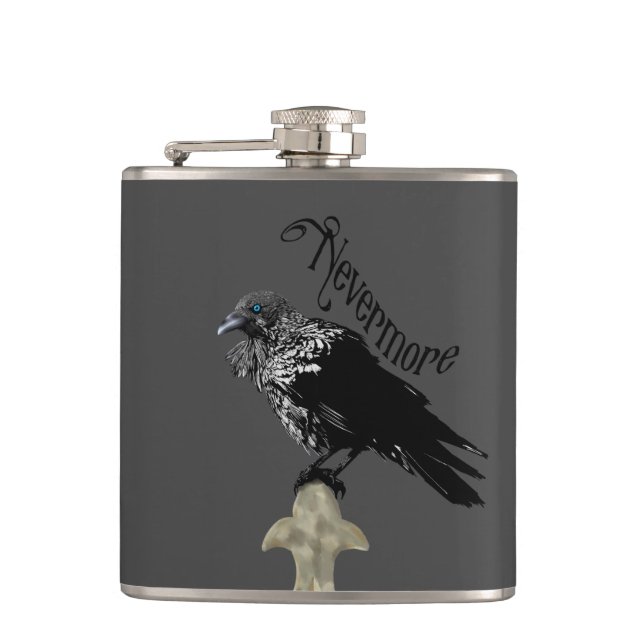 Petaca Nevermore Raven (Anverso)