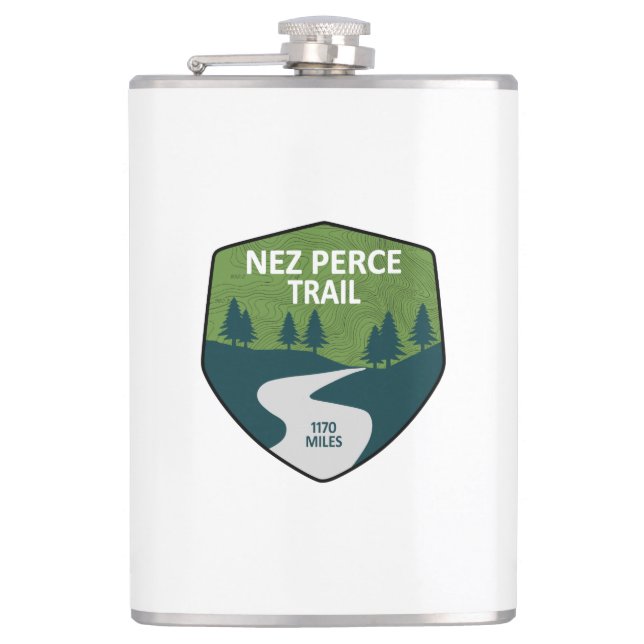 Petaca Nez Perce Trail (Anverso)
