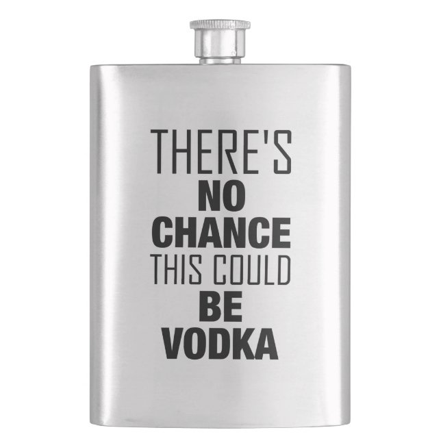Petaca No hay ocasión que ésta podría ser vodka (Anverso)