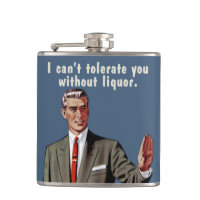 No puedo tolerarte sin alcohol. Versión masculina