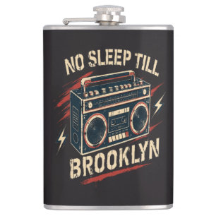 Petaca No Sleep Boombox Retro Antiguo
