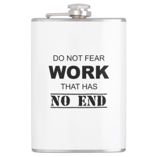 Petaca No temas un trabajo que no tenga fin
