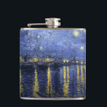 Petaca Noche estrellada de van Gogh<br><div class="desc">#TankTop mostrando la famosa pintura de #VanGogh #StarryNight ⭐ Más cosas de van Gogh: www.zazzle.com/aura2000/van gogh</div>