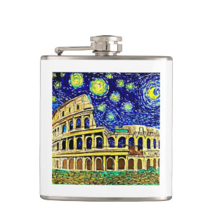 Petaca Noche estrellada Roma Italia