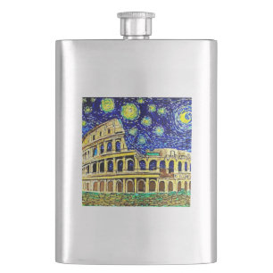 Petaca Noche estrellada Roma Italia