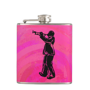 Petaca Noches de boogie de Nueva York Trumpet Rosado cali