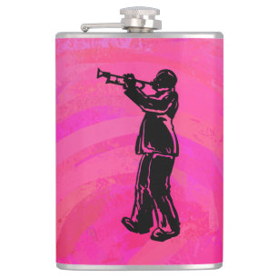 Petaca Noches de boogie de Nueva York Trumpet Rosado cali