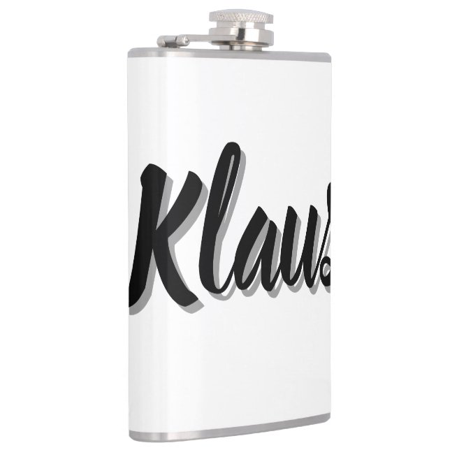 Petaca Nombre de Klaus masculino, (Derecha)