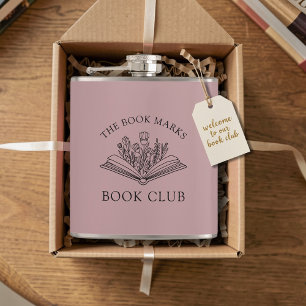 Petaca Nombre del Club de Lectura Regalo Personalizado Fa