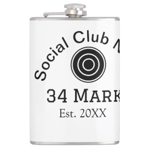 Petaca nombre del club social agregar nombre del jugador