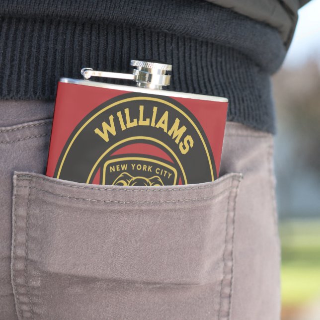 Petaca Nombre del jugador del club de golf Elephant de Nu (In Situ)