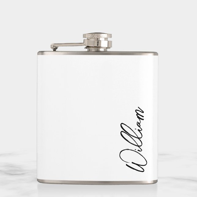 Petaca Nombre personalizado de guión moderno (Subido por el creador)