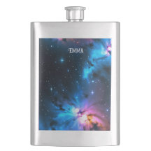Nombre personalizado de Swirls celestes de estrell