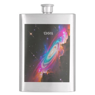 Petaca Nombre personalizado del agujero negro de la fanta