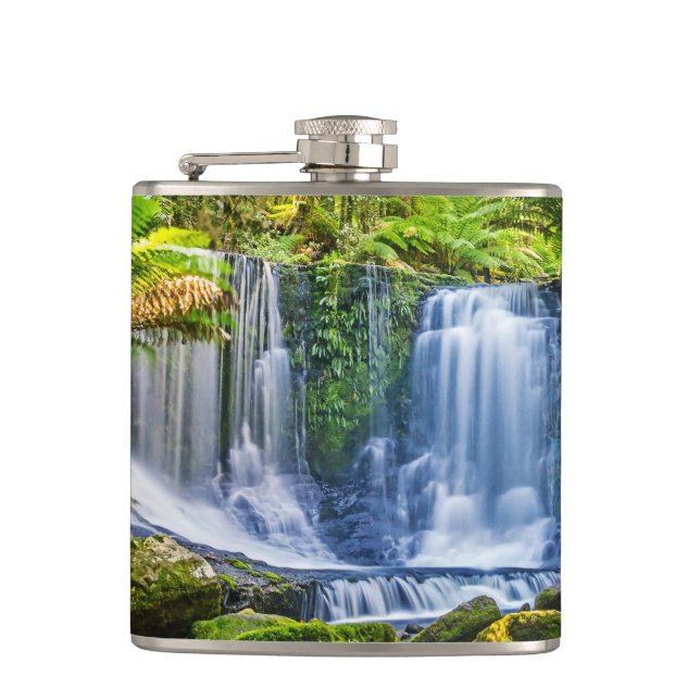 Petaca Nombre personalizado Flask de Horseshoe Falls Aust (Anverso)