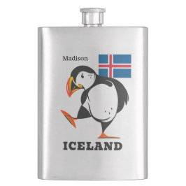 Petaca Nombre personalizado Islandia