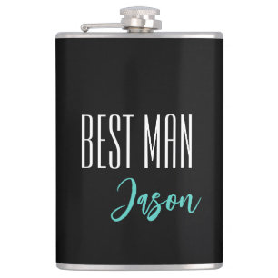 Petaca Nombre personalizado mejor carátula de hombre