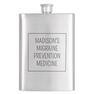 Petaca Nombre personalizado / Prevención de migración de