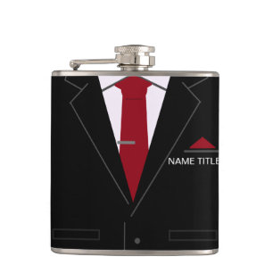 Petaca Nombre personalizado Texto máscara comercial Funny