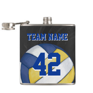 Petaca Nombre y número del equipo de voleibol