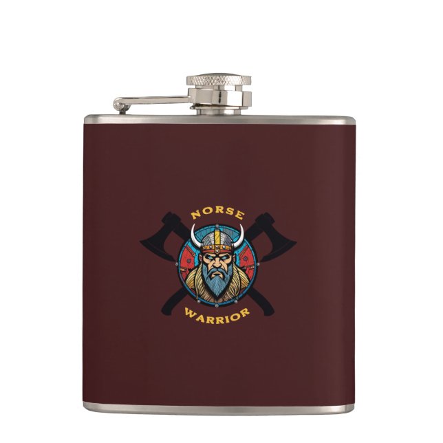 Petaca Norse Warrior Flask (Anverso)