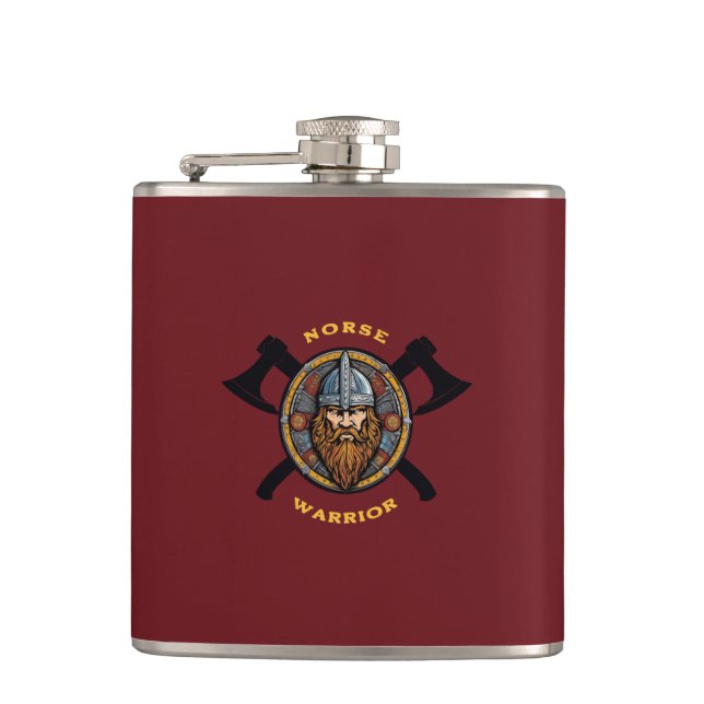 Petaca Norse Warrior Flask (Anverso)