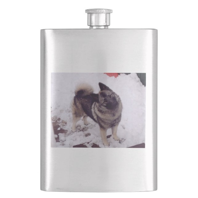 Petaca Norwegian_Elkhound_full 2 (Anverso)