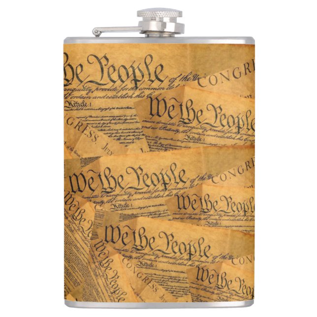 Petaca Nosotros, el pueblo (Anverso)