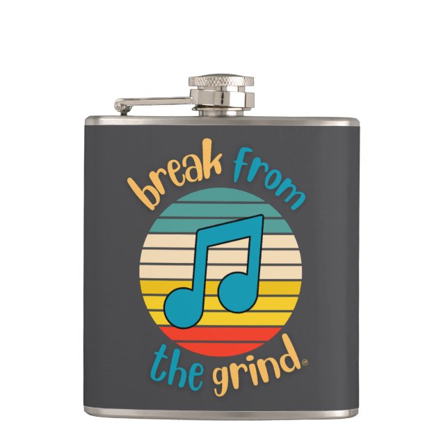 Petaca Nota de la Música Octava BFTG (Anverso)