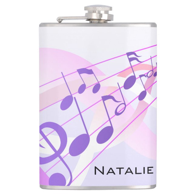 Petaca Notas musicales (Anverso)