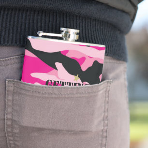 Petaca Novia Por Casarse Camuflaje Militar GI Jane