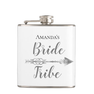 Petaca Novia Tribú Chic Boho Personalizado