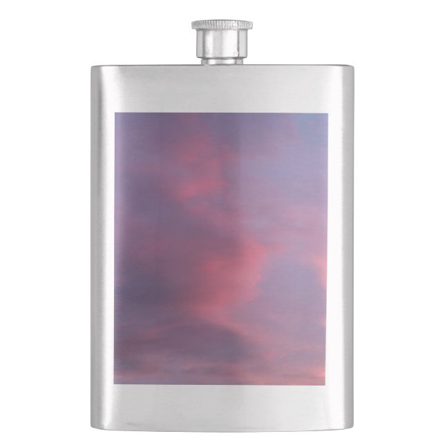Petaca Nubes Rosadas Azules (Anverso)