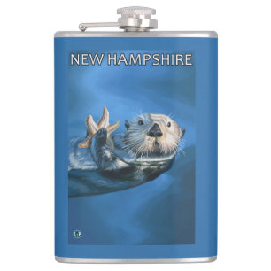 Petaca Nueva escena de la nutria de HampshireSea