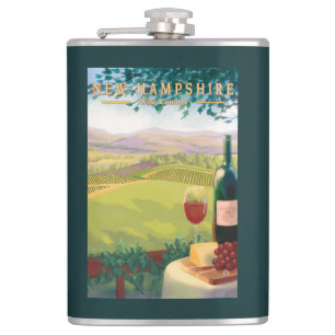 Petaca Nueva escena del país de HampshireWine