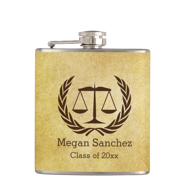 Petaca Nueva idea del regalo del diplomado de colegio de (Anverso)