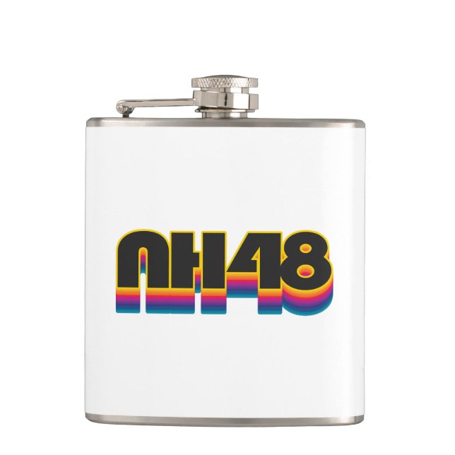 Petaca Nuevo Hampshire 48 Arcoiris (Anverso)