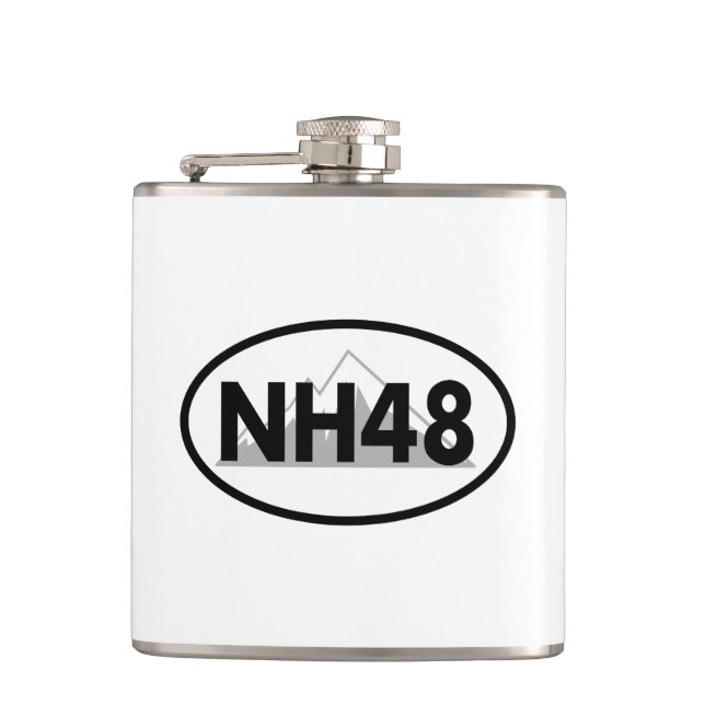 Petaca Nuevo Hampshire 48 Oval (Anverso)