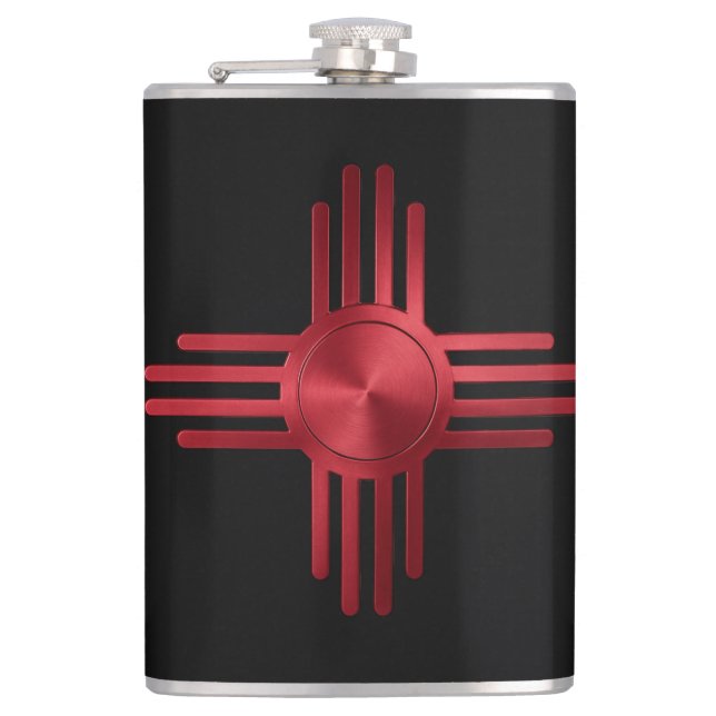 Petaca Nuevo México Rojo  (Anverso)