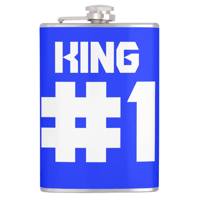 Petaca número uno del rey (Anverso)