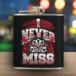 Petaca Nunca Te Extraño Dart Flask 6 oz.