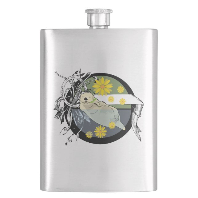 Petaca nutria marina (Anverso)