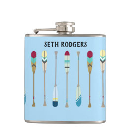 Petaca Oars de estilo vintage