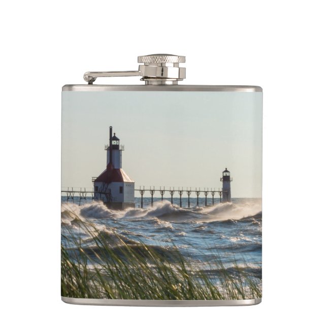 Petaca Oats De Mar Y St Joseph Flask (Anverso)