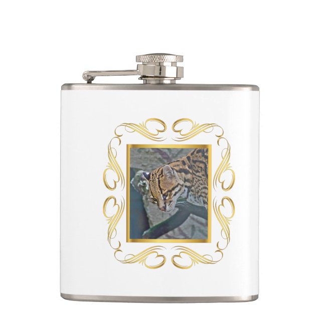 Petaca Ocelot Frameado (Anverso)